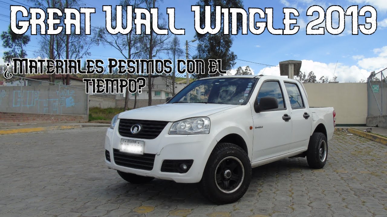 Review Great Wall Wingle 5 2013, Ni 200.000km y reparado motor?(Aceite y Alcohol)