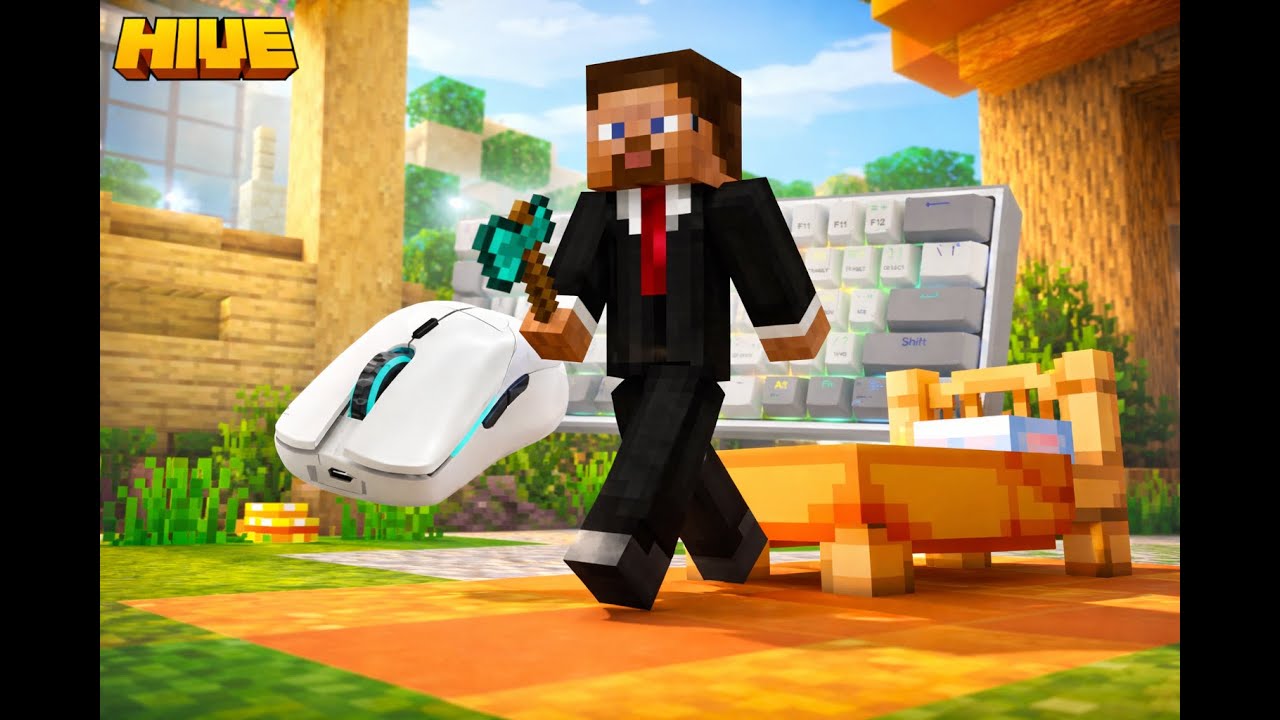 Minecraft HIVE BedWars | Intense PvP Match