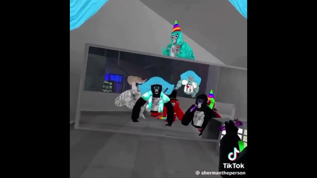 Gorilla tag try not laugh 2