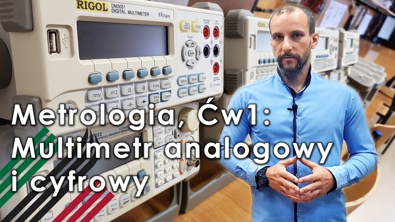 AGH - Metrologia - Ćw1: Multimetr analogowy i cyfrowy