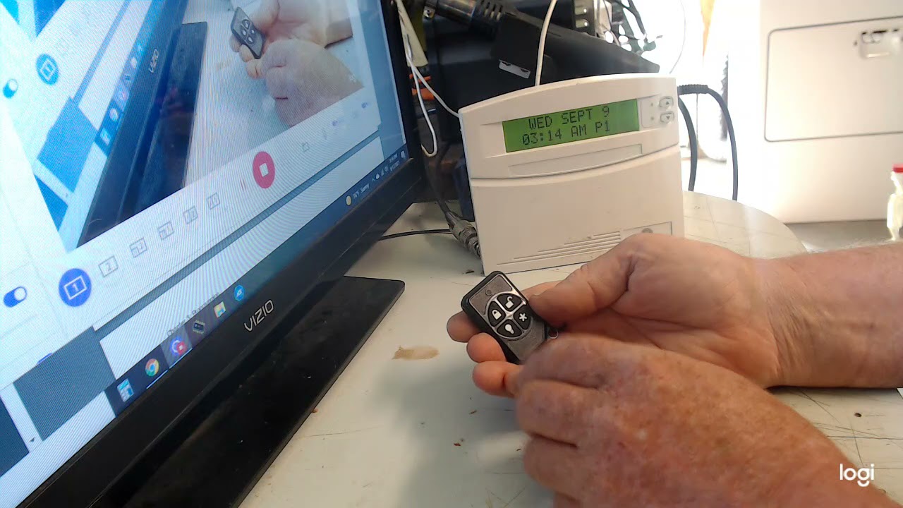 Concord 4 , How to program keyfob into panel