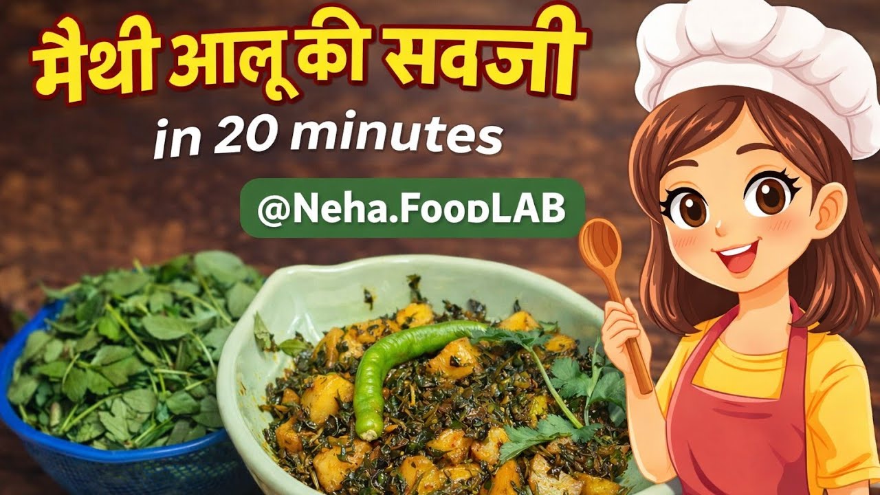 मेथी बटाटा (Methi Batata)