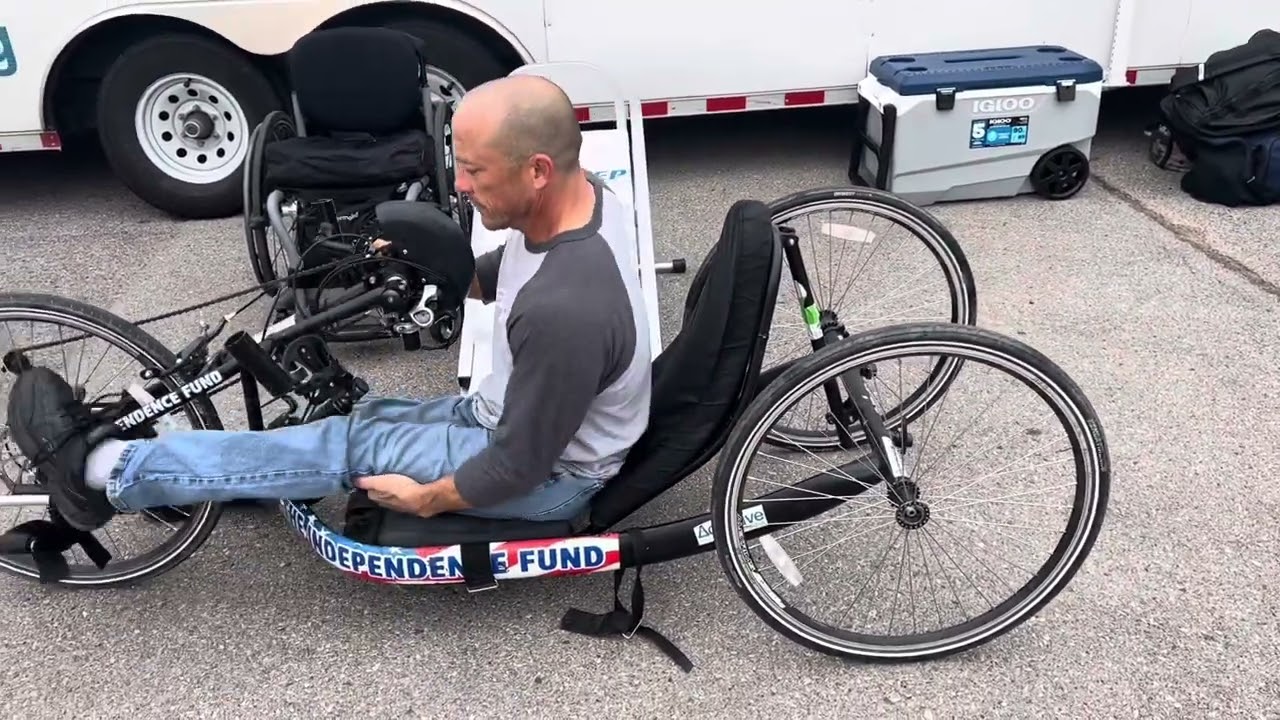 Sidestep Handcycle Transfers