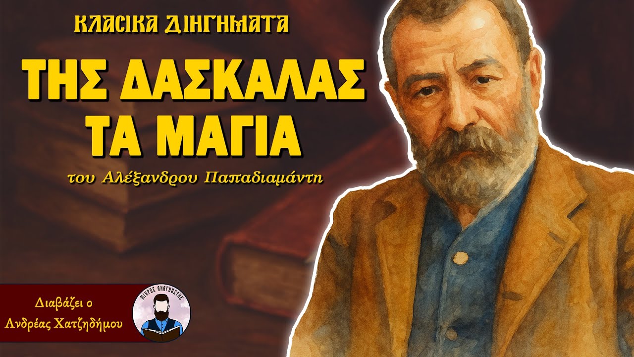 Της δασκάλας τα μάγια - Αλέξανδρος Παπαδιαμάντης | Ο Ανδρέας Διαβάζει Κλασικά Διηγήματα