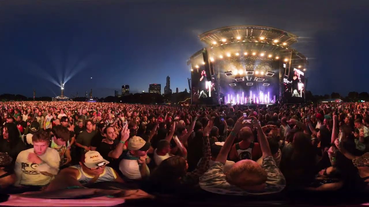 Korn at Lollapalooza.. 360 experience Part 1