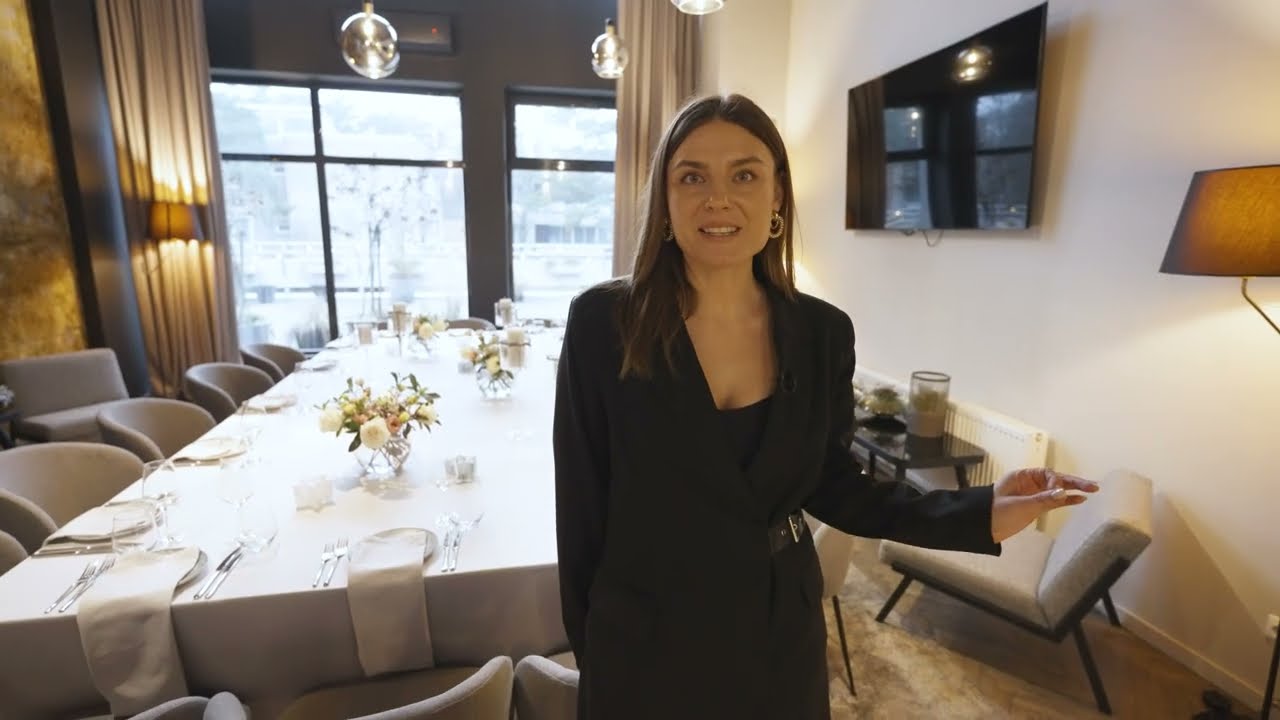 Vestuvių planuotoja - Iveta Oželytė - pristato restorano grás erdves