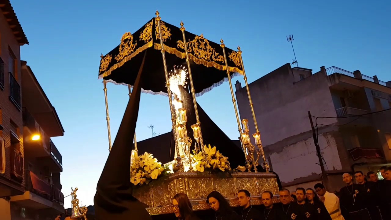 SEMANA SANTA FUENSALIDA VIERNES SANTO. PROCESIÓN DEL SILENCIO O DEL SANTO ENTIERRO
