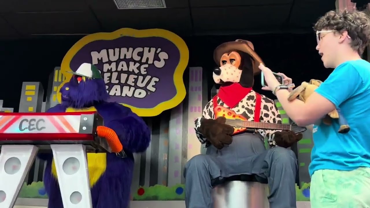Chuck E. Cheese Pineville NC - Grand Reopening- “10 Min countdown- Together we got it + Segment 1