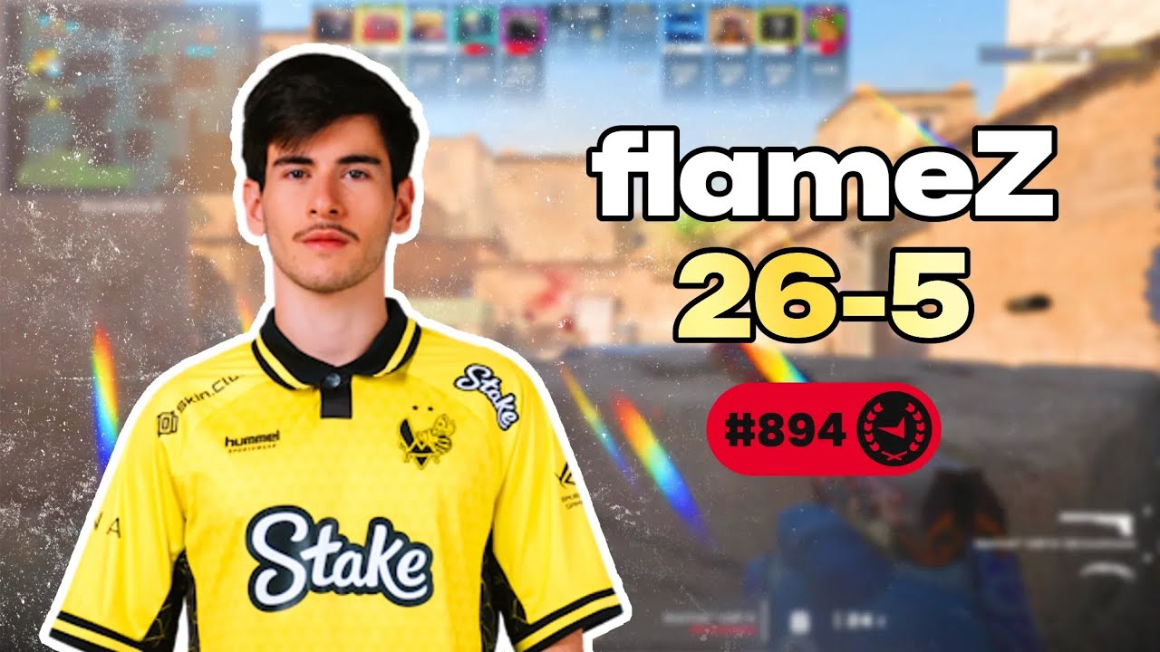 🔥 FLAMEZ 26-5 POV: FACEIT DESTRUCTION (Dust2) | 3612 ELO