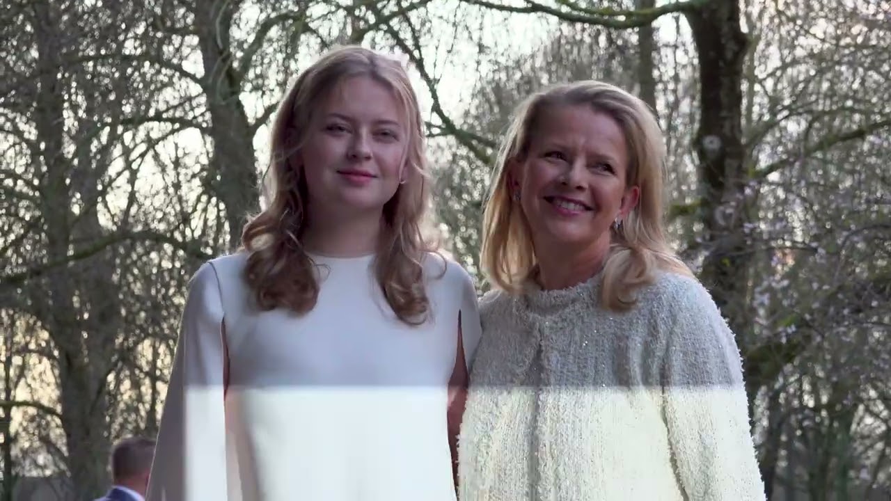 Beatrix op stap met prinses Mabel en kleindochter Zaria