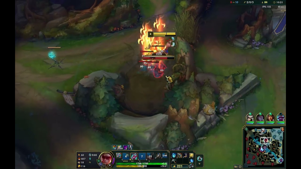 Lee sin vs Gwen - 16.3