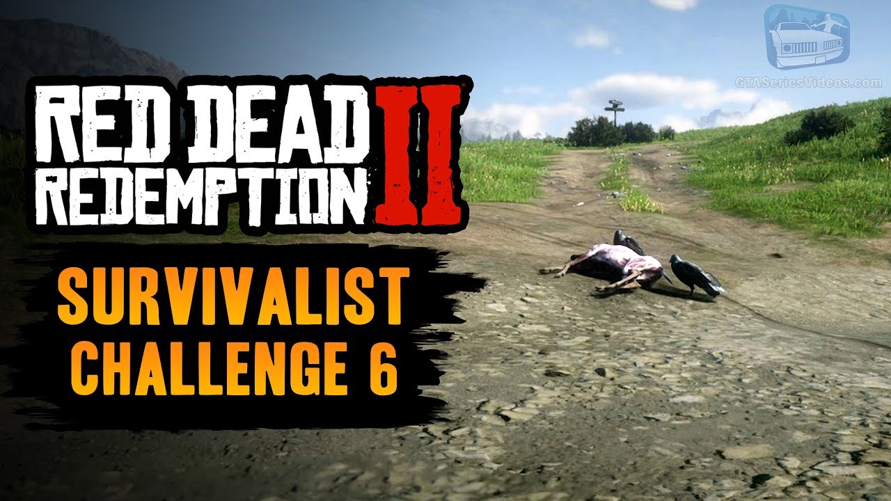 Red Dead Redemption 2 Survivalist Challenge #6 Guide - Kill an animal scavenging a corpse 5 times
