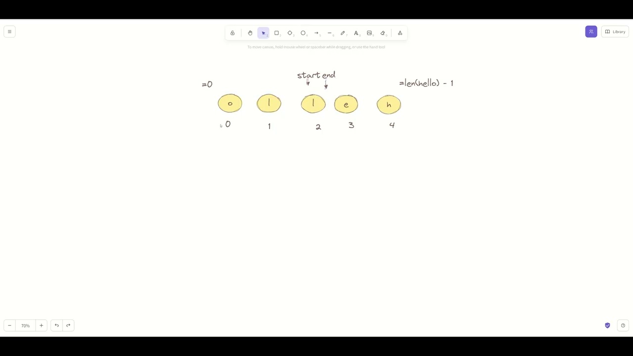 LC344 reverse string Go