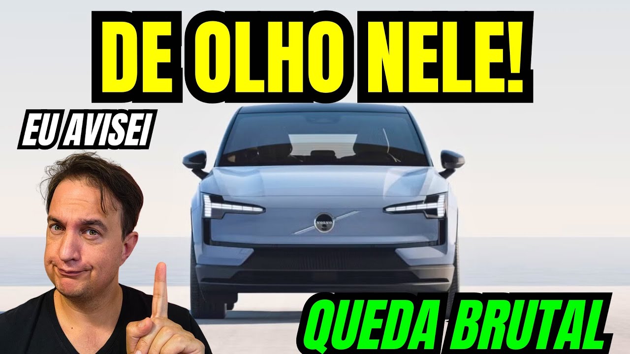 VOLVO EX30 TEM QUEDA BRUTAL NA FIPE! É UMA BOA OPÇÃO DE COMPRA AGORA?