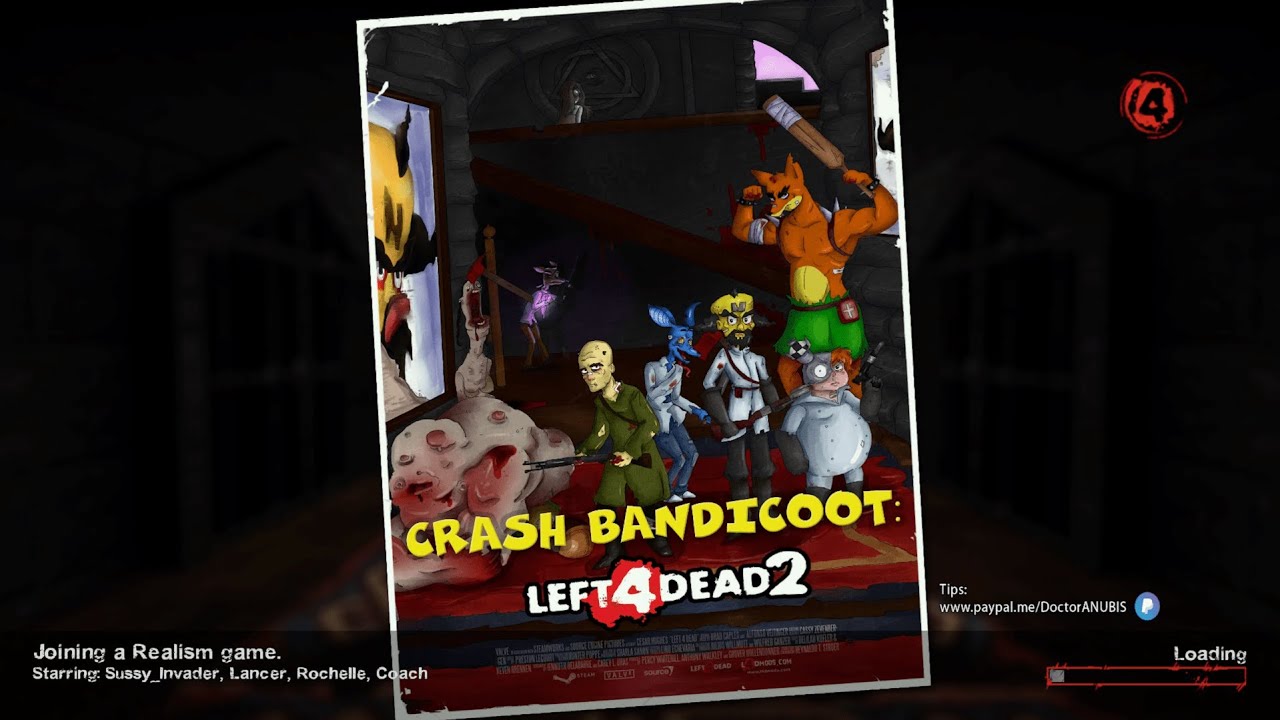 Left 4 Dead 2 - Crash Bandicoot 2020 (Realism Expert Duo / No Restarts)