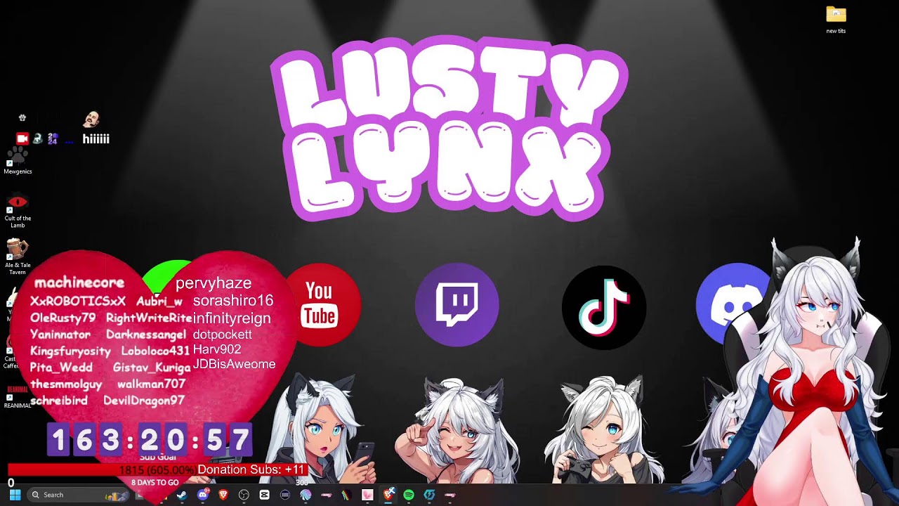 Day 5 subathon, were at 1700 sub?!?!