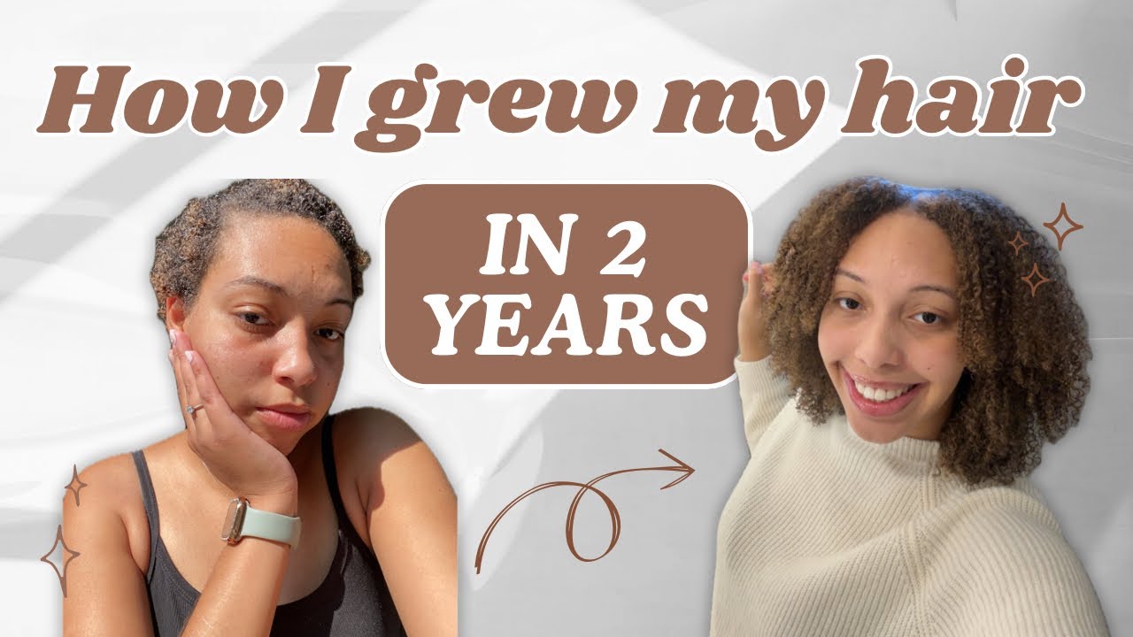 How I Grew My Natural Hair in 2 Years | My Real Hair Growth Routine
