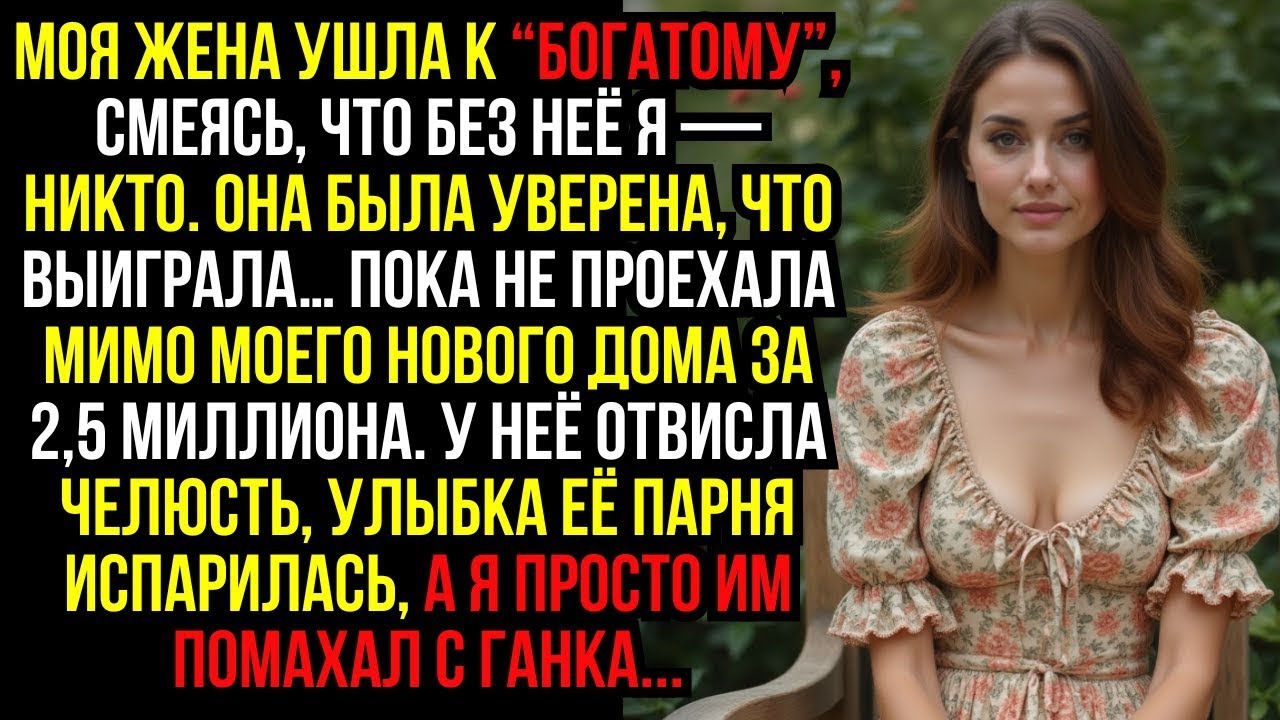 Моя Жена Ушла К “БОГАТОМУ”, Смеясь, Что Без Неё Я — НИКТО  Она Была Уверена, Что ВЫИГРАЛА…