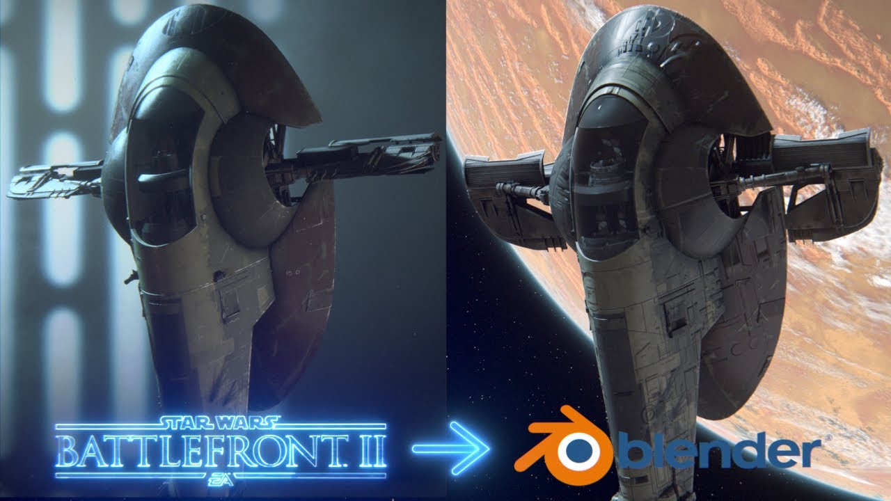 How to Import Battlefront II Models into Blender – Full Workflow