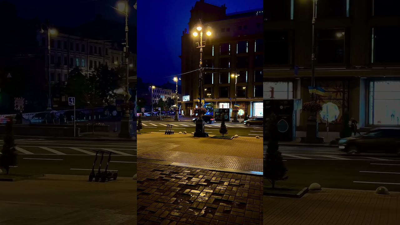 Kyiv at night #kyiv #travel #citywalk #traveltips #night