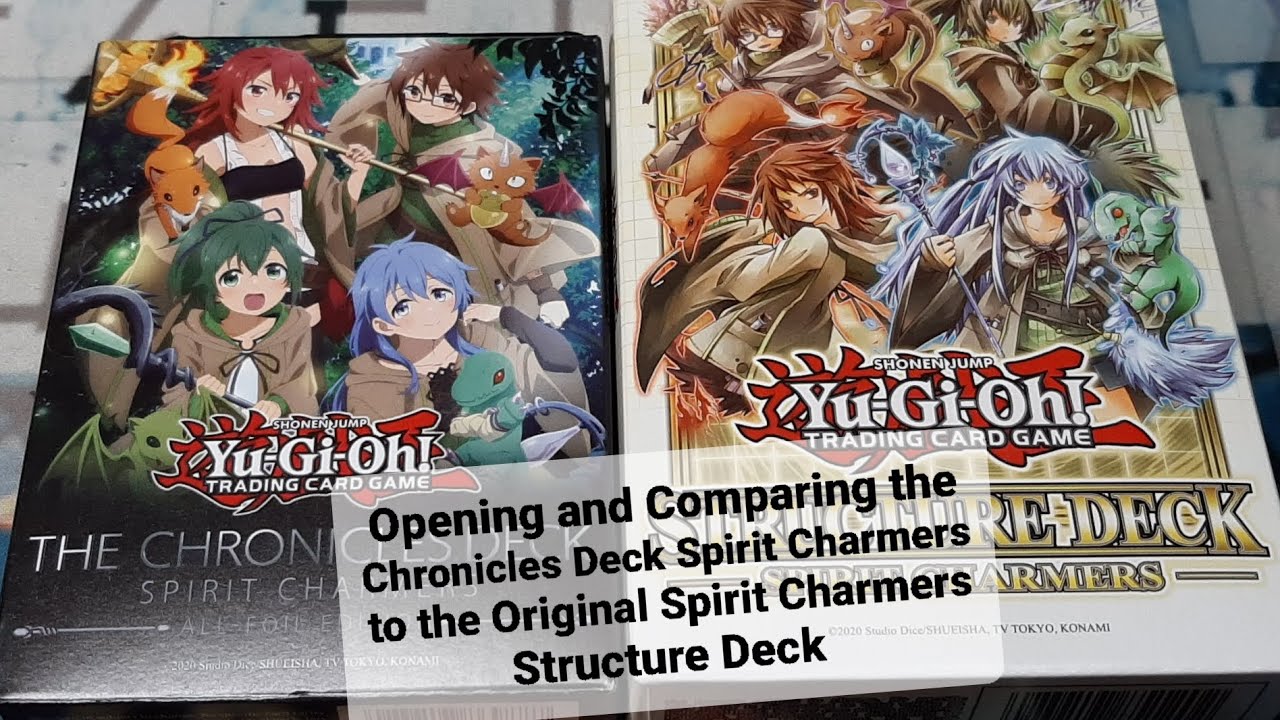 Opening and Comparing Chronicles Deck Spirit Charmers and The Original Spirit Charmers Deck