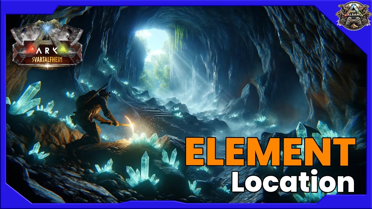 ELEMENT LOCATION IN SVARTALFHEIM PREMIUM - So findet ihr Element - ARK SURVIVAL ASCENDED - ASA
