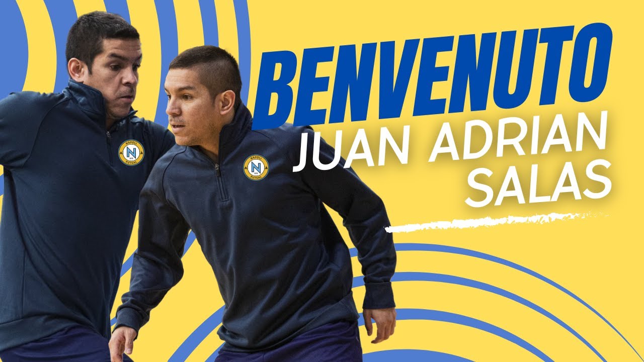 Napoli Futsal, la presentazione di Juan Salas: 