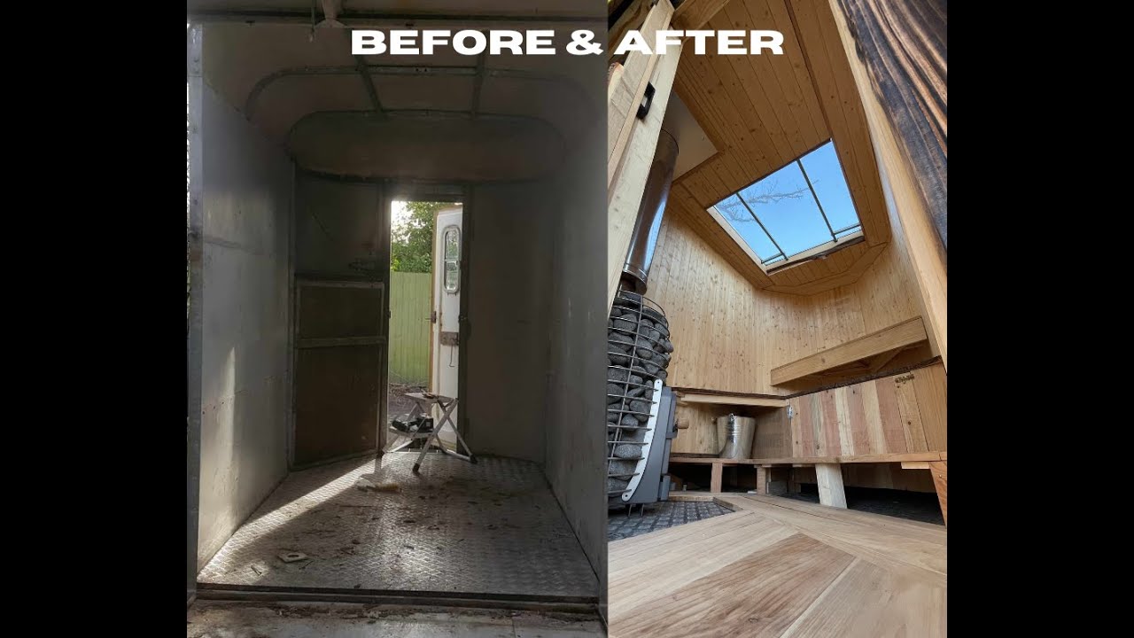 Mobile Sauna Conversion | Pegasus Horse Box Trailer