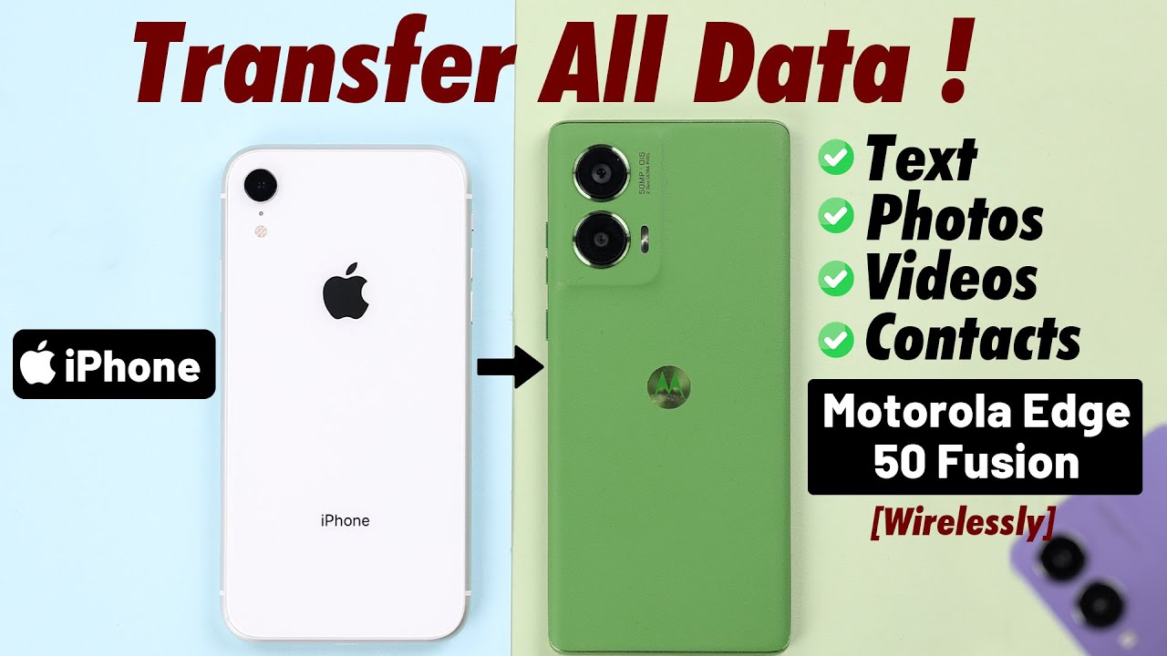 Как перенести все данные со СТАРОГО iPhone на НОВЫЙ телефон Motorola Moto!