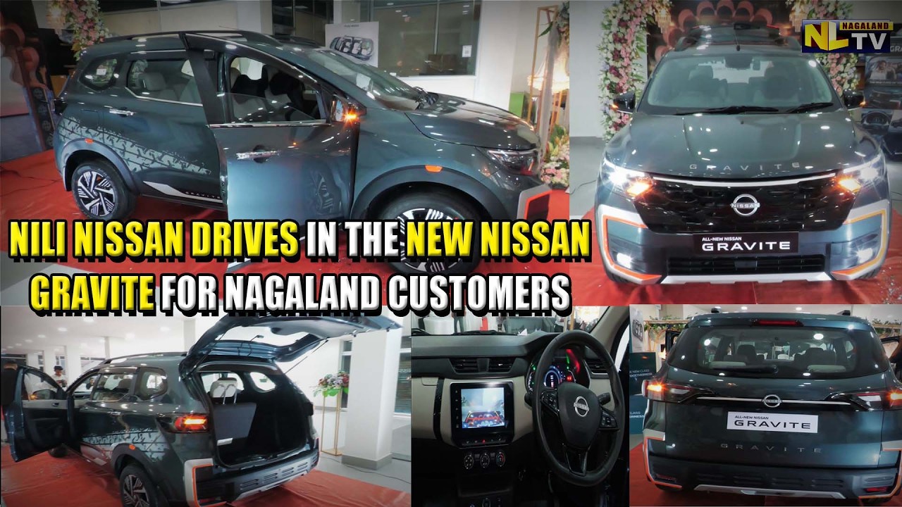 NILI NISSAN DRIVES IN THE NEW GRAVITE FOR NAGALAND CUSTOMERS