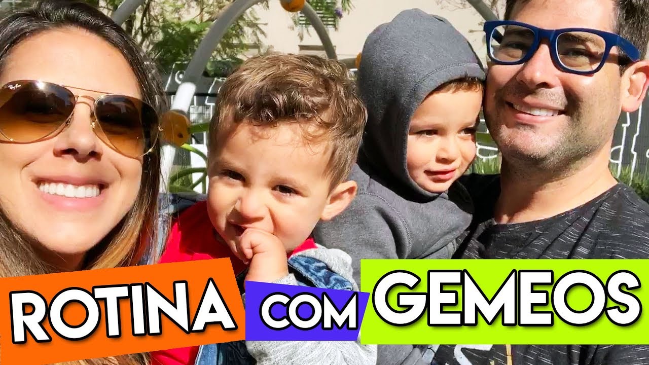 TWINOS fizeram bolo - Nossa ROTINA com GÊMEOS