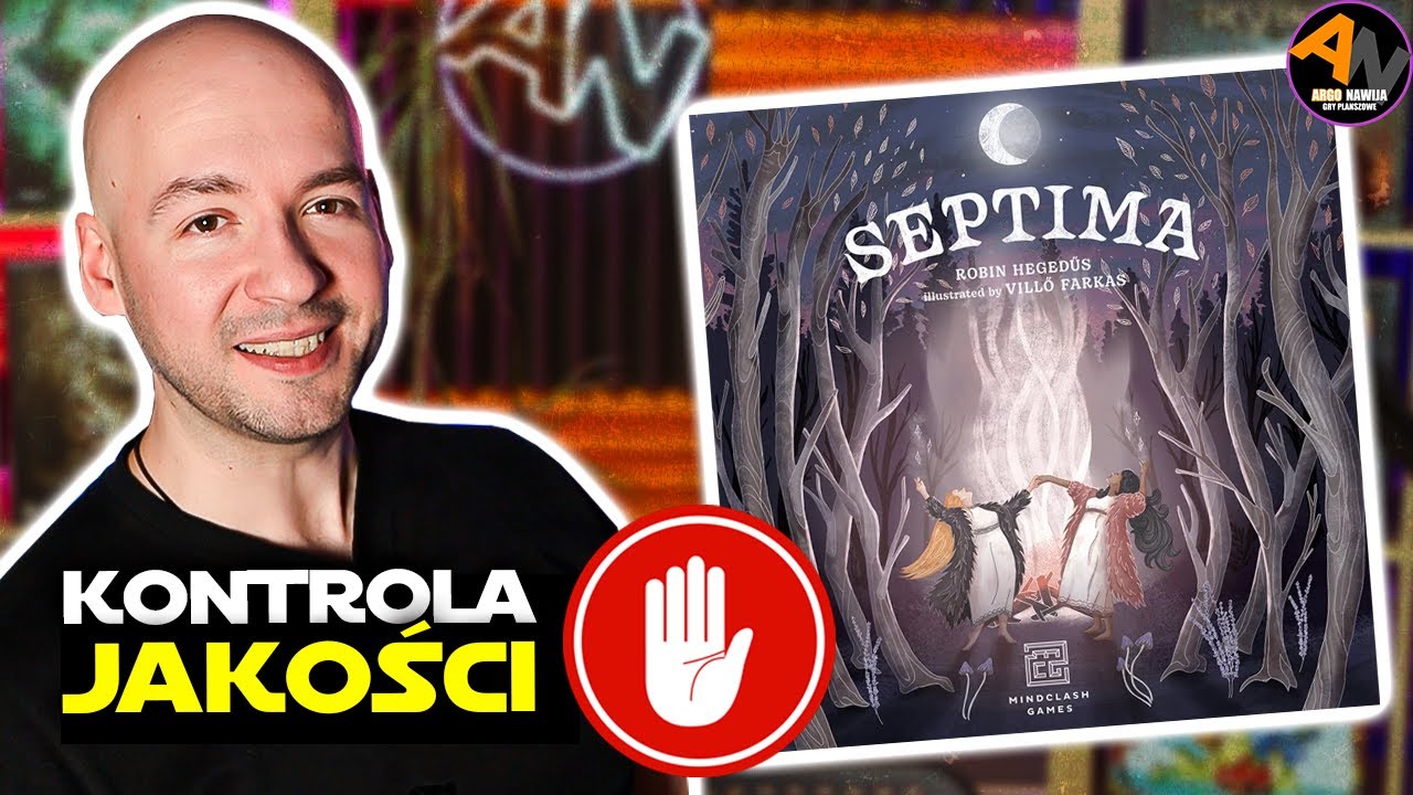 Septima gra planszowa - polska edycja | KONTROLA JAKOŚCI [2024]