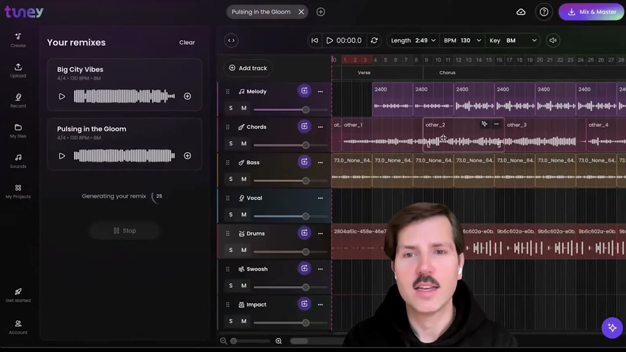 Introducing Tuney Producer - AI Powered Music Production