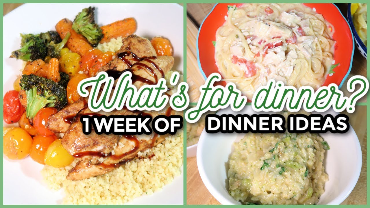 WHAT'S FOR DINNER? #282 | 7 Real-Life Family Meal Ideas