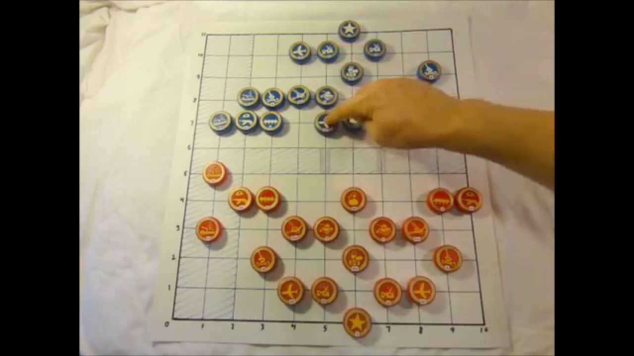 1st Game of Commander Chess: Hero Fleet, Cờ tư lệnh - AncientChess.com