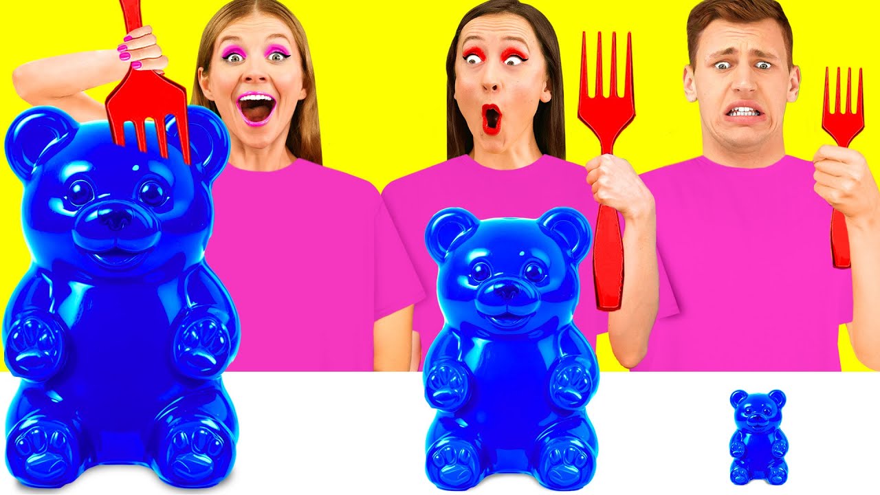 تحدي لوحة كبيرة أو متوسطة أو صغيرة | معركة طبخ رائعة TeenTeam Challenge