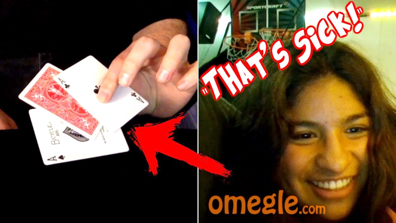 STRANGERS REACT to CARD MAGIC on OMEGLE...
