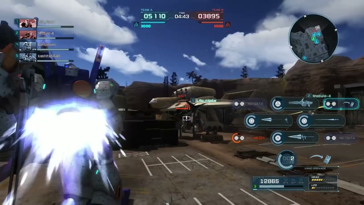 機動戦士ガンダム　バトルオペレーション２　ジェガン　バーナム隊　⑧