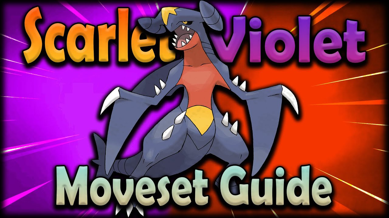How to use Garchomp! Garchomp Moveset Guide! Pokemon Scarlet and Violet!