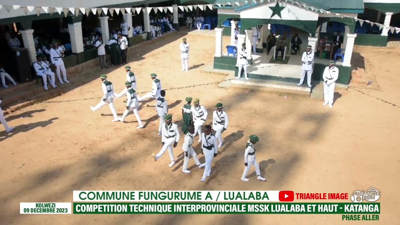 🔴 COMMUNE FUNGURUME JUNIOR PARADE MSSK BAKOKO NANGAI - COMPÉTITION TECHNIQUE LUALABA ET H-KATANGA
