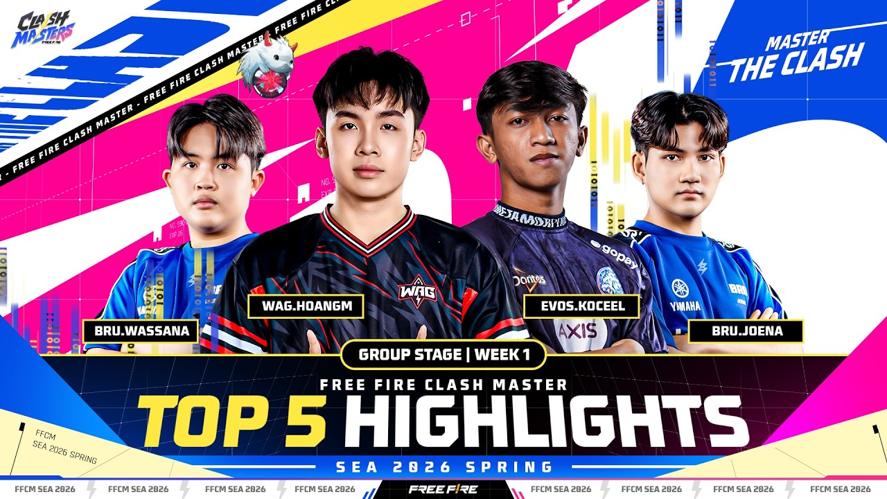 WAG lật đổ nh&agrave; vua tử chiến, c&ugrave;ng P Esports tiến v&agrave;o nh&aacute;nh thắng | HIGHLIGHT FFCM SEA 2026
