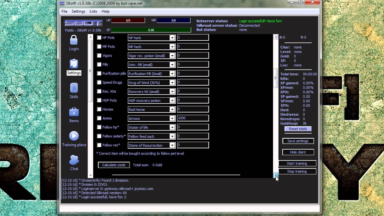 SBot Tutorial - 2.Settings deu/ger - Full HD