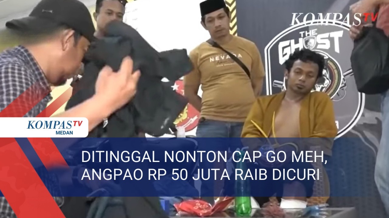 Pelaku Pencurian Angpao Rp50 Juta Ditangkap