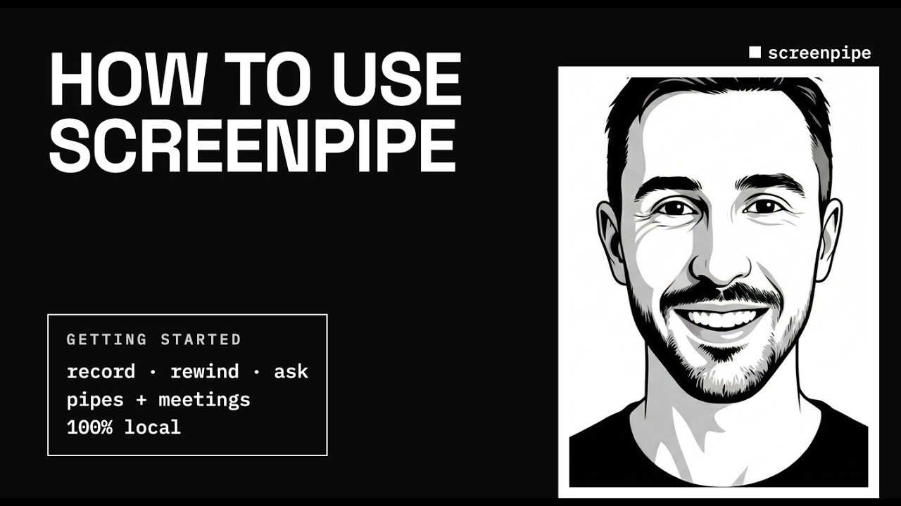 how to use screenpipe (complete tutorial)