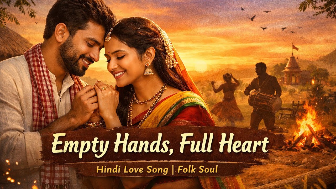 Empty Hands, Full Heart | Hindi Love Song | Folk Soul Melody| only audio|