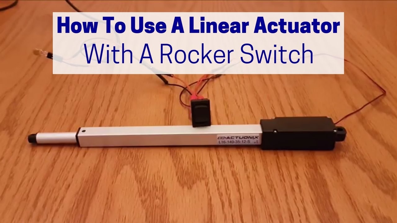 How To Connect A Linear Actuator To A Rocker Switch