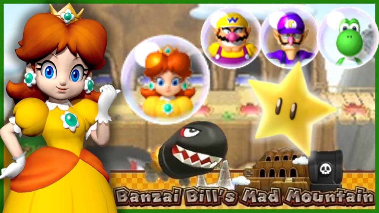 ✿ Mario Party: Island Tour - Banzai Bill’s Mad Mountain | Daisy Gameplay ✿