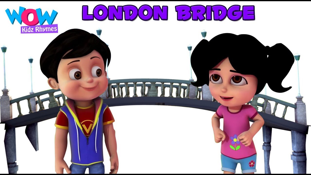 London Bridge Is Falling Down - RAP version with VIR: The Robot Boy | Kids and Baby Nursery Songs