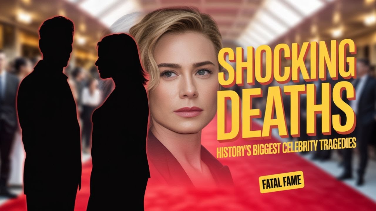 The Most Shocking Celebrity Deaths in History — Tragedies That Stunned the World