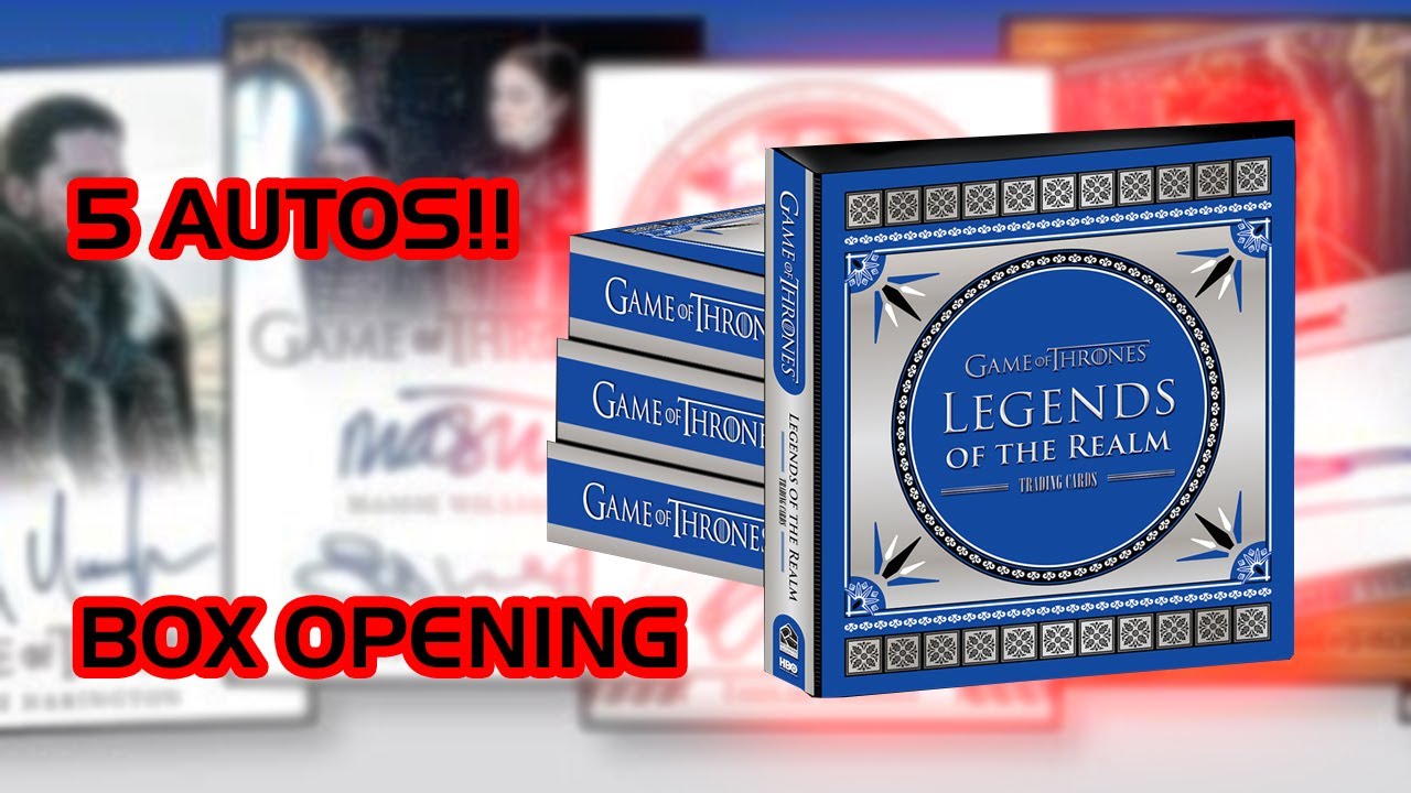 2024 Rittenhouse Game of Thrones Legends of The Realm Hobby Box Opening